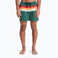 Pánske plavecké šortky Quiksilver Everyday Printed Volley 15" forest outside stripe 3