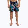 Pánske plavecké šortky Quiksilver Surfsilk Scallop 18" dark navy interact floral 3