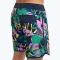 Pánske plavecké šortky Quiksilver Surfsilk Scallop 18" dark navy interact floral 8