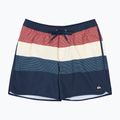 Pánske plavecké šortky Quiksilver Stretch Scallop Volley 16" dark navy tijuana