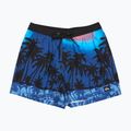 Pánske plavecké šortky Quiksilver Everyday Printed Volley 15" Monaco Blue Thermotropics