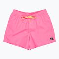 Pánske plavecké šortky Quiksilver Everyday Solid Volley 15" pink lemonade