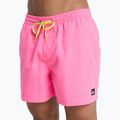 Pánske plavecké šortky Quiksilver Everyday Solid Volley 15" pink lemonade 7