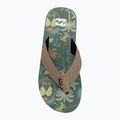 Pánske žabky Billabong All Day Impact Print moss green 5