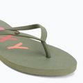 Dámske žabky ROXY Sandy III oil green 7