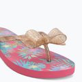 Detské žabky ROXY Lulu IV pink multi camo 7