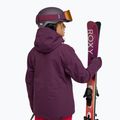 Dámska snowboardová bunda ROXY 20K Ice Haven blackberry wine 2