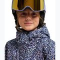 Detská snowboardová bunda ROXY Snowflare true black wildin out rg 4