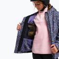 Detská snowboardová bunda ROXY Snowflare true black wildin out rg 5