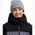 Detská snowboardová bunda ROXY Snowyhill Printed Puffy true black wildin out rg 4