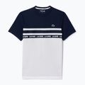 Pánske tričko Lacoste TH7515 white/navy blue 4