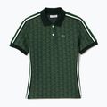 Dámske polo tričko Lacoste DF3364 sinople/khaki 4