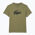 Pánske tričko Lacoste TH2042 khaki/black 4