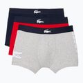Boxerky Lacoste 5H1803 BCK 3 pary navy blue/silver china/red 6