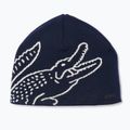 Zimná čiapka Lacoste RB3021 navy blue/flour