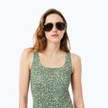 Dámske plavky Lacoste MF9608 green/flour 6