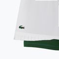 Dámske tenisové šortky Lacoste GF8598 white/green 2