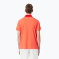 Pánske tenisové tričko Lacoste Polo DH8971 mango tree red 3