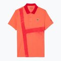 Pánske tenisové tričko Lacoste Polo DH8971 mango tree red 5