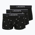Pánske boxerky Lacoste 5H1299 3 páry black
