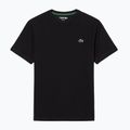 Pánske tenisové tričko Lacoste TH0003 black/lambʼs lettuce