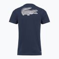 Pánske tenisové tričko Lacoste TH0003 navy blue/white 2