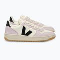 Dámske topánky VEJA V-10 Prime Leather pure/black/parme 2