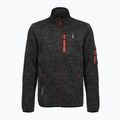 Pánska fleecová mikina Aulp Navoy Melanged Knit black 1