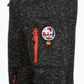 Pánska fleecová mikina Aulp Navoy Melanged Knit black 1 3