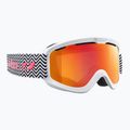 Lyžiarske okuliare Julbo June white/black/goldange/flash red