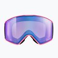 Lyžiarske okuliare Julbo Launcher Reactiv High Contrast pink/ black/ flash blue 5