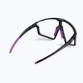 Slnečné okuliare Julbo Edge Reactiv High Contrast shiny translu black/purple 10