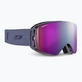 Lyžiarske okuliare Julbo Launcher Reactiv High Contrast dark blue/flash purple 2
