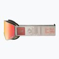 Lyžiarske okuliare Julbo Cyrius X Reactive High Contrast beige/flash red 4