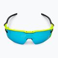 Cyklistické okuliare Julbo Ultimate Cover Polar 4 Hd black/yellow fluo/capsule ocean master 4