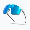 Slnečné okuliare Julbo Edge Spectron shiny silver/white/multilayer blue 5