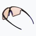 Cyklistické okuliare Julbo Edge Reactiv 1-3 High Contrast matné priesvitné čiernofialové 3