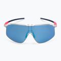 Julbo Dencity Spectron 3 lesklé krištáľové/fluorescenčné ružové/modré cyklistické okuliare 3