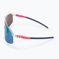 Julbo Dencity Spectron 3 lesklé krištáľové/fluorescenčné ružové/modré cyklistické okuliare 4