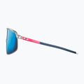 Julbo Dencity Spectron 3 lesklé krištáľové/fluorescenčné ružové/modré cyklistické okuliare 6