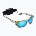 Cyklistické okuliare Julbo Shield M Polar 4 Hd black/yellow fluo/capsule ocean master