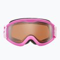 Detské lyžiarske okuliare Julbo Atome Chromakids pink/brown 2