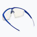 Slnečné okuliare Julbo Edge Reactiv 1-3 Light Amplifier metalická modrá/biela/výrazná zlatá ružová 2
