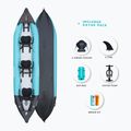 Nafukovací kajak pre 3 osoby AQUADESIGN Koloa 400 cm blue/black 4