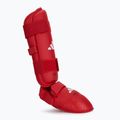 Holenné chrániče adidas WKF red 2