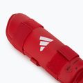 Holenné chrániče adidas WKF red 7