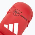 Chrániče rúk adidas WKF červené 4