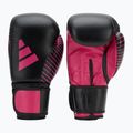 Boxerské rukavice adidas Wako ADIKBWKF200 black/pink