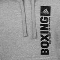 Pánska mikina adidas Boxing Hoodie šedá 4