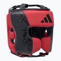 Boxerská prilba adidas Combat 50 HG čierna/červená 2